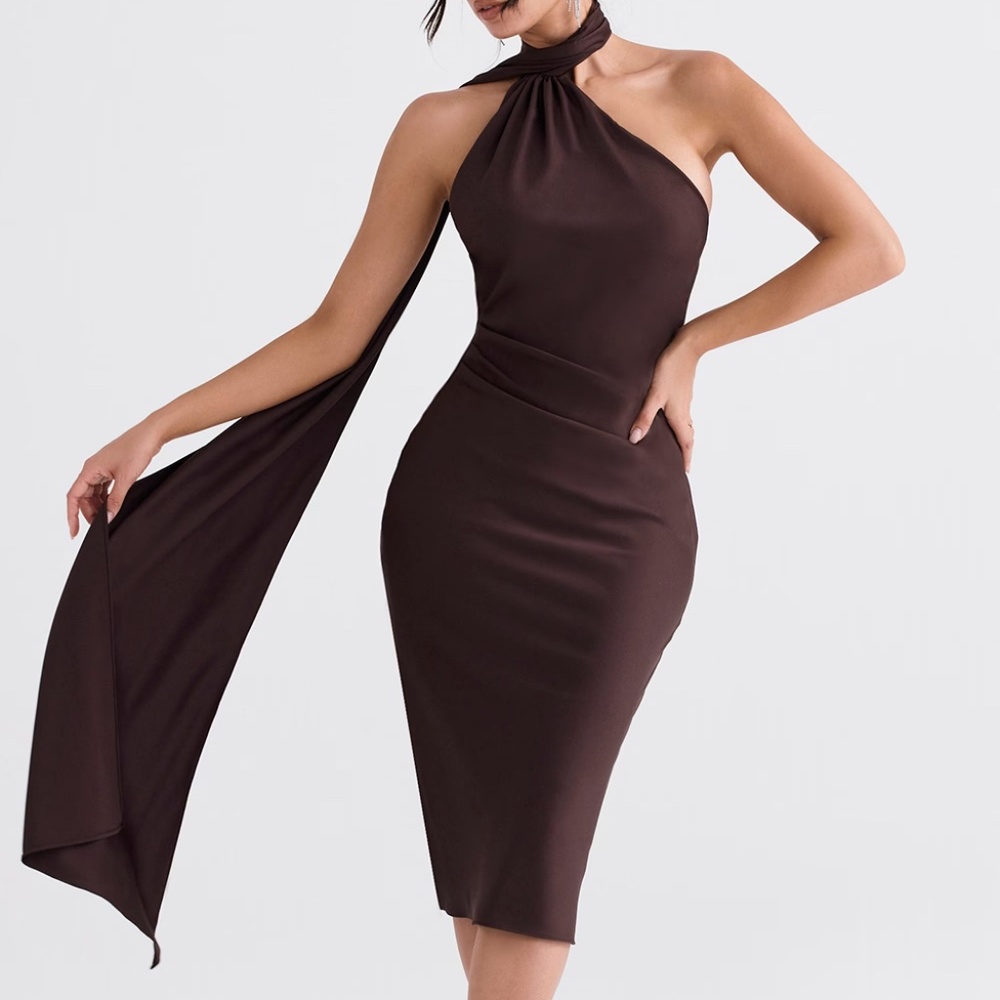 House of CB Halter Midi Dress
